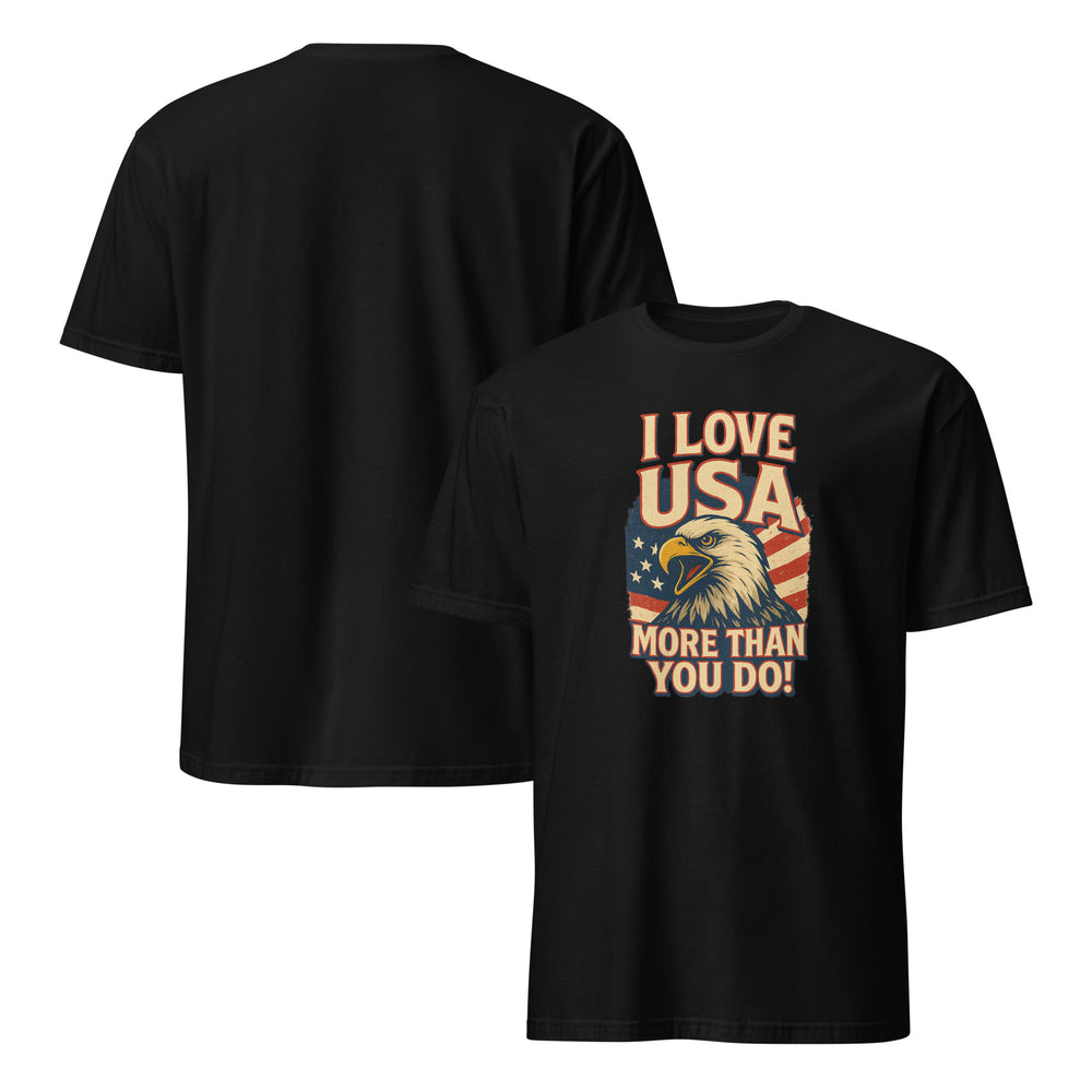I LOVE USA T恤