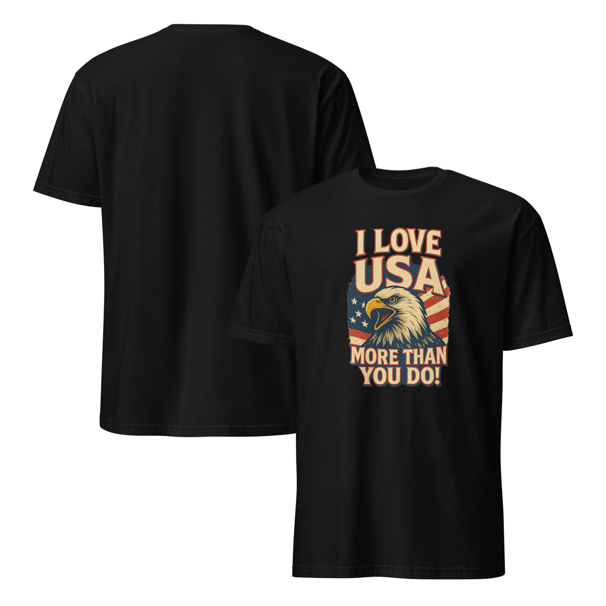 I LOVE USA T恤